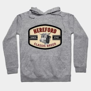 Hereford Classic Breed in BLACK Hoodie